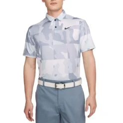 Nike Dri-FIT Tour Camo Polo -Golf Equipment Shop nike dri fit tour camo polo white black itempicture