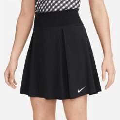 Nike Women's Dri-FIT Advantage Long Skirt 10 Nike Women's Dri-FIT Advantage Long Skirt -Golf Equipment Shop nike womens dri fit advantage 17 inch club skirt black front itempicture