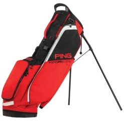 Ping Hoofer Lite Stand Bag -Golf Equipment Shop ping 2023 hoofer lite stand bag red black white itempicture