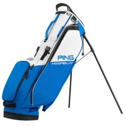 Ping Hoofer Lite Stand Bag -Golf Equipment Shop ping 2023 hoofer lite stand bag royal white black itempicture