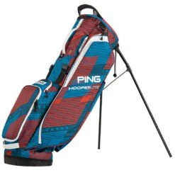 Ping Hoofer Lite Stand Bag -Golf Equipment Shop ping 2023 hoofer lite stand bag stars and stripes itempicture
