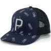 Puma Pineapples Trucker P Hat -Golf Equipment Shop puma 2023 pineapples trucker p hat navy blazer itempicture
