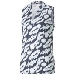 Puma Women's MATTR Animal Sleeveless Polo