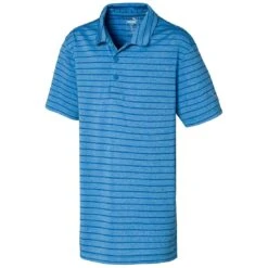 Puma Boys Rotation Stripe Polo -Golf Equipment Shop puma boys rotation stripe polo ibiza blue