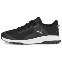 Puma Fusion Grip Golf Shoes Black/Silver/Quiet Shade