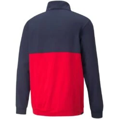 Puma 2022 Gamer Colorblock Pullover 7 Puma 2022 Gamer Colorblock Pullover -Golf Equipment Shop puma gamer colorblock pullover navy blazer ski patrol back itempicture
