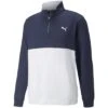 Puma 2022 Gamer Colorblock Pullover -Golf Equipment Shop puma gamer colorblock pullover navy blazer white itempicture