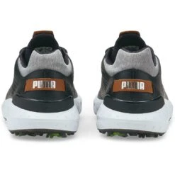 Puma Ignite Articulate Leather Golf Shoes Black -Golf Equipment Shop puma ignite articulate leather golf shoes black 376155 02 heel itempicture