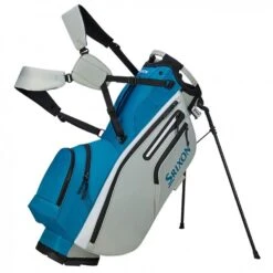 Srixon Premium Stand Bag -Golf Equipment Shop srixon 2023 premim stand bag aqua grey itempicture