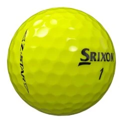 Srixon Z-Star 8 Yellow Golf Balls 7 Srixon Z-Star 8 Yellow Golf Balls -Golf Equipment Shop srixon z star 8 yellow golf balls stamp itempicture