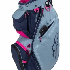Sun Mountain Women's Stellar Cart Bag -Golf Equipment Shop sun mountain 2024 womens stellar cart bag navy infinty azalea pocket itempicture