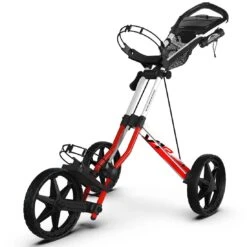 Sun Mountain Speed Cart V1R Push Cart -Golf Equipment Shop sun mountain speed cart v1r push cart fire red white itempicture