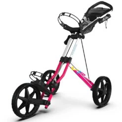 Sun Mountain Speed Cart V1R Push Cart -Golf Equipment Shop sun mountain speed cart v1r push cart hot pink white blue itempicture