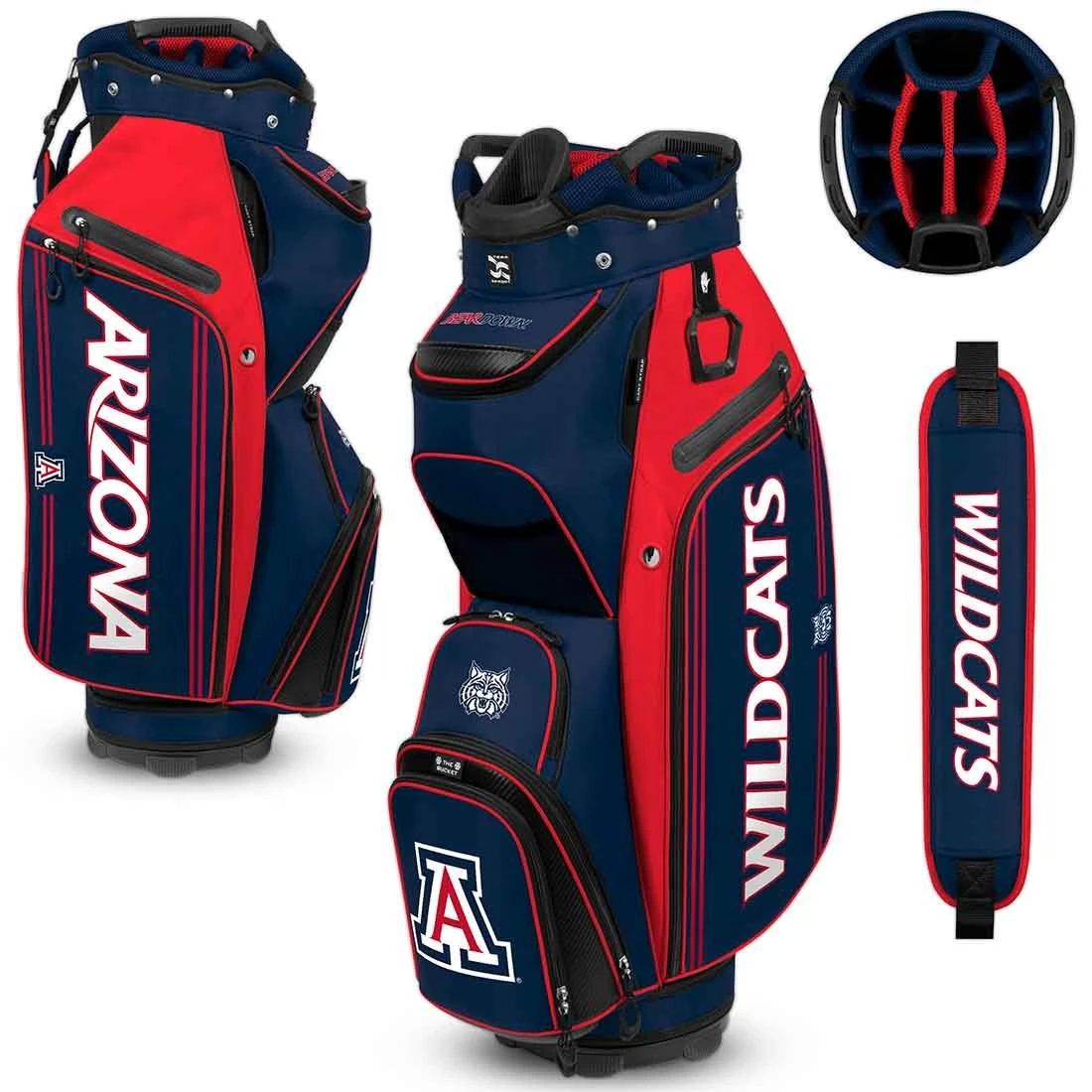 Team Effort NCAA Bucket III Cooler Cart Bag 7 Team Effort NCAA Bucket III Cooler Cart Bag - Image 5