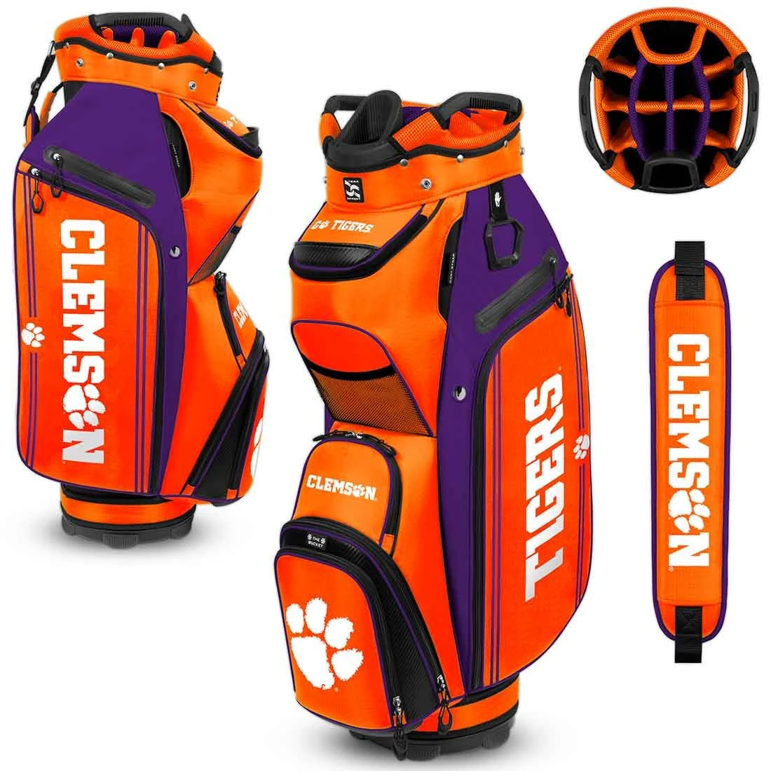 Team Effort NCAA Bucket III Cooler Cart Bag 15 Team Effort NCAA Bucket III Cooler Cart Bag - Image 13