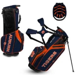 Team Effort NCAA Caddie Carry Hybrid Bag -Golf Equipment Shop team effort ncaa caddie carry hybrid bag auburn tigers itempicture