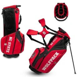 Team Effort NCAA Caddie Carry Hybrid Bag -Golf Equipment Shop team effort ncaa caddie carry hybrid bag nc state wolfpack itempicture