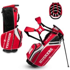Team Effort NCAA Caddie Carry Hybrid Bag -Golf Equipment Shop team effort ncaa caddie carry hybrid bag nebraska cornhuskers itempicture