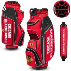 Team Effort NHL Bucket III Cooler Cart Bag -Golf Equipment Shop team effort nhl bucket 3 cooler cart bag chicago blackhawks itempicture