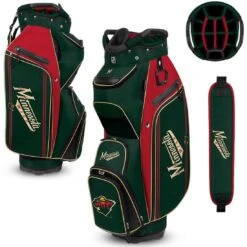 Team Effort NHL Bucket III Cooler Cart Bag -Golf Equipment Shop team effort nhl bucket 3 cooler cart bag minnesota wild itempicture