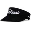 Titleist Tour Staff Visor -Golf Equipment Shop titleist 2019 tour staff visor black white