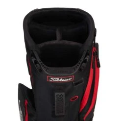 Titleist 2022 Players 4 Stand Bag -Golf Equipment Shop titleist 2021 players 4 stand bag black black red top cuff