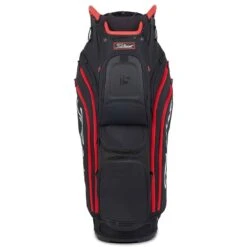 Titleist 2022 Cart 15 Cart Bag 10 Titleist 2022 Cart 15 Cart Bag -Golf Equipment Shop titleist 2022 cart 15 cart bag black black red back itempicture