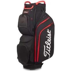 Titleist 2022 Cart 15 Cart Bag 13 Titleist 2022 Cart 15 Cart Bag -Golf Equipment Shop titleist 2022 cart 15 cart bag black black red itempicture