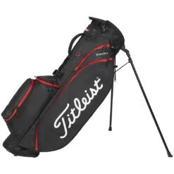 Titleist Players 4 Stadry Stand Bag -Golf Equipment Shop titleist 2023 players 4 stadry stand bag black black red itempicture