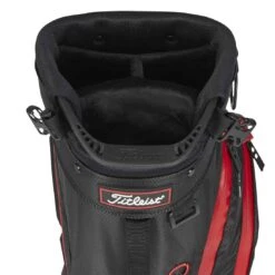 Titleist Players 4 Stadry Stand Bag -Golf Equipment Shop titleist 2023 players 4 stadry stand bag black black red top itempicture