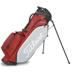 Titleist Players 4 Stadry Stand Bag -Golf Equipment Shop titleist 2023 players 4 stadry stand bag dark red grey black itempicture