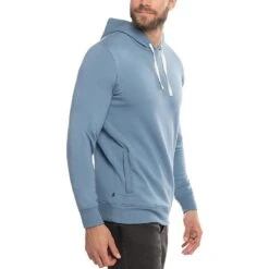 TravisMathew Cloud Hoodie -Golf Equipment Shop travismathew cloud hoodie copen blue side itempicture