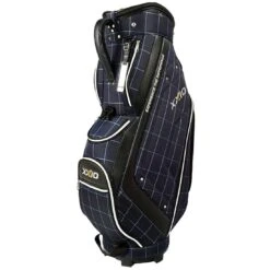 XXIO Lightweight Caddy Cart Bag -Golf Equipment Shop xxio lightweight caddy bag navy check itempicture